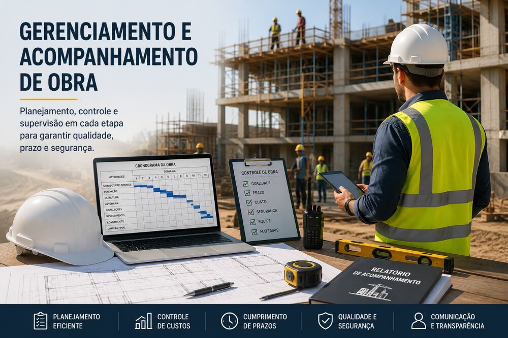 Gerenciamento e Acompanhamento de Obra